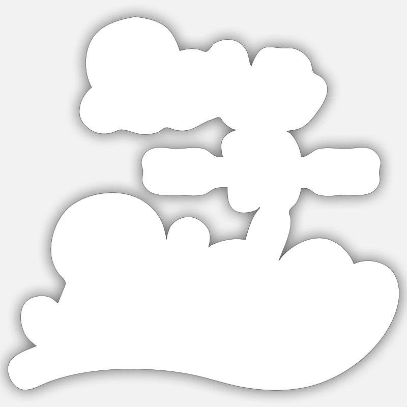 Sticker taille S (10 x 10 cm) - 