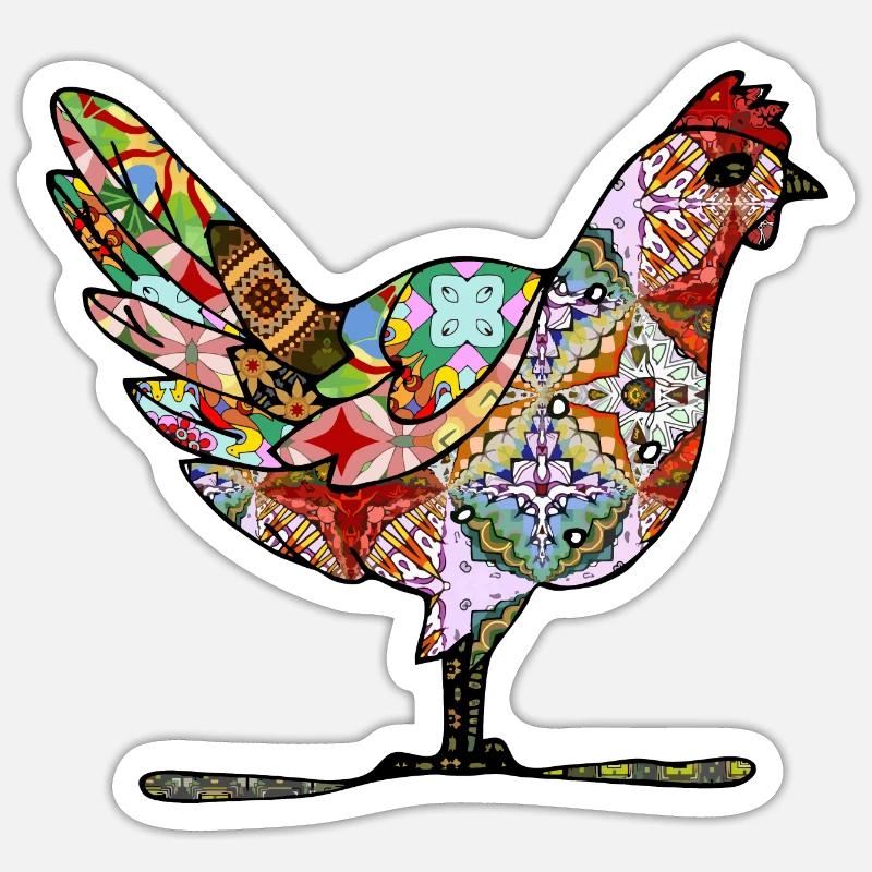 Sticker taille S (10 x 10 cm) - 