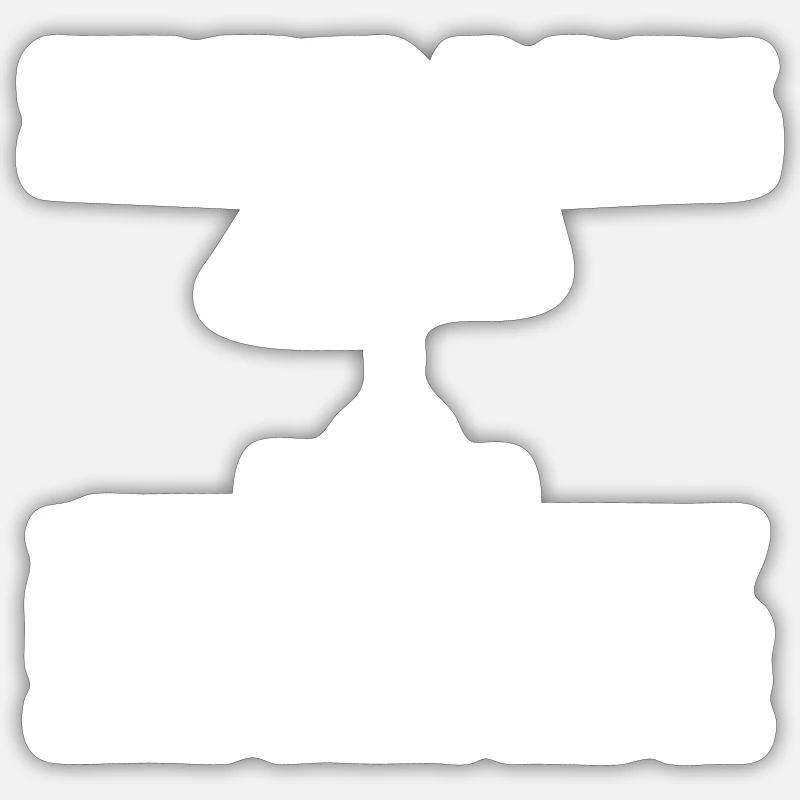 Stand back, im going to try science - Sticker size S (10 x 10 cm) - white matte