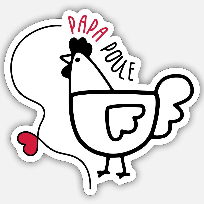 Sticker taille S (10 x 10 cm) - 