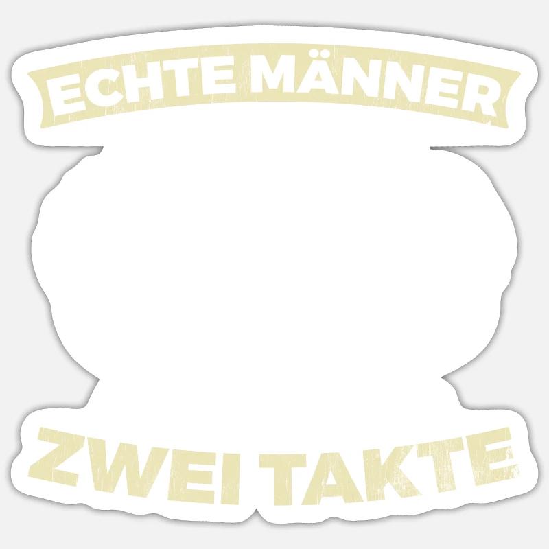 Mofa Geschenk Sticker Größe S (10 x 10 cm)