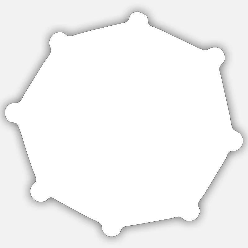 Sticker Größe S (10 x 10 cm) - 