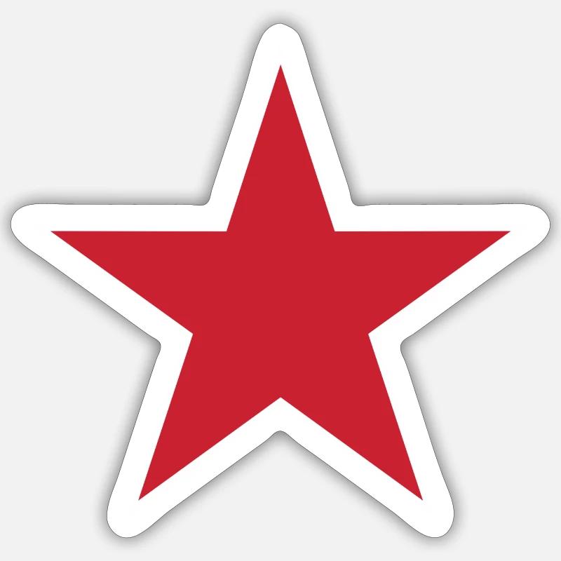 Russie Flag Round Target Sticker taille S (10 x 10 cm)