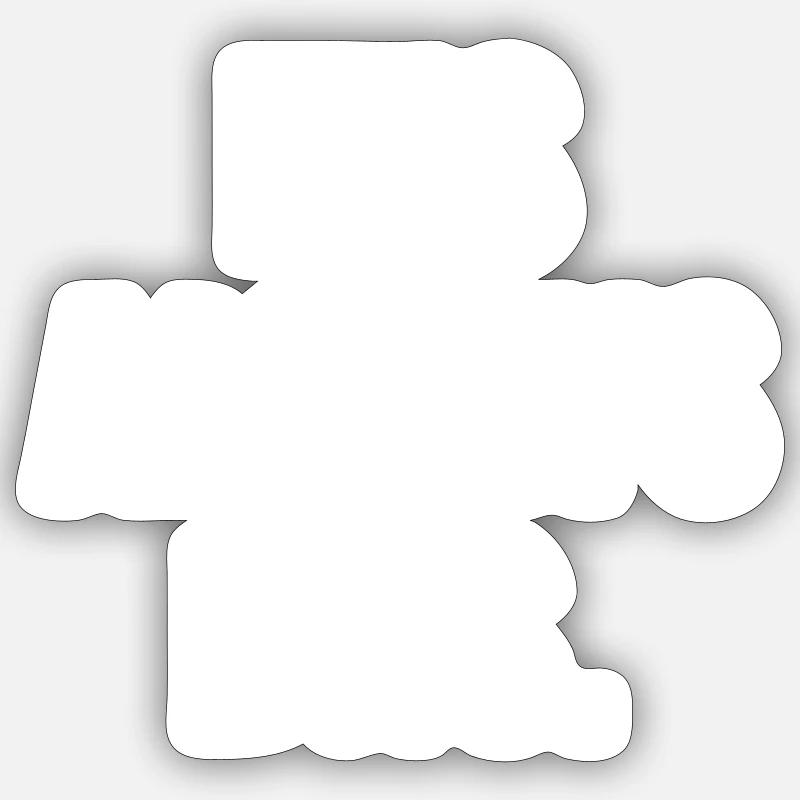 It's Always DNS Network Administrator Tech Support - Sticker size S (10 x 10 cm) - white matte