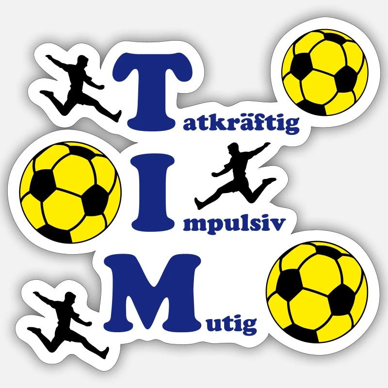 Tim Sticker Größe S (10 x 10 cm)