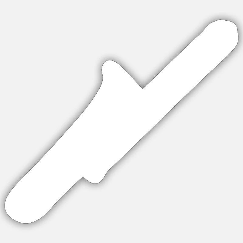 Trombone Artwork Sticker size S (10 x 10 cm)