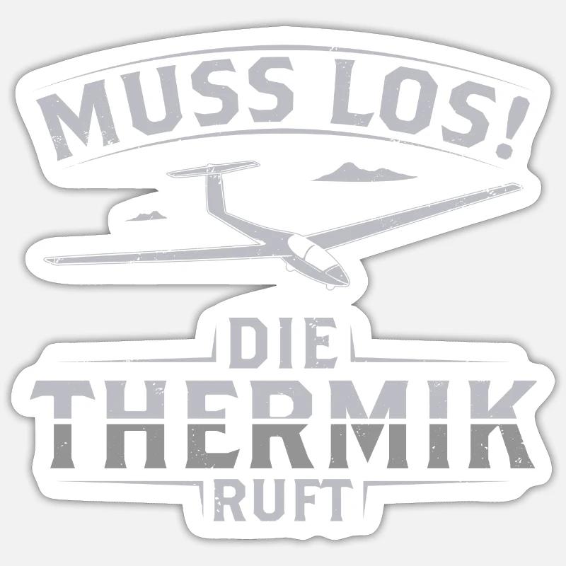 Thermik Sticker Größe S (10 x 10 cm)