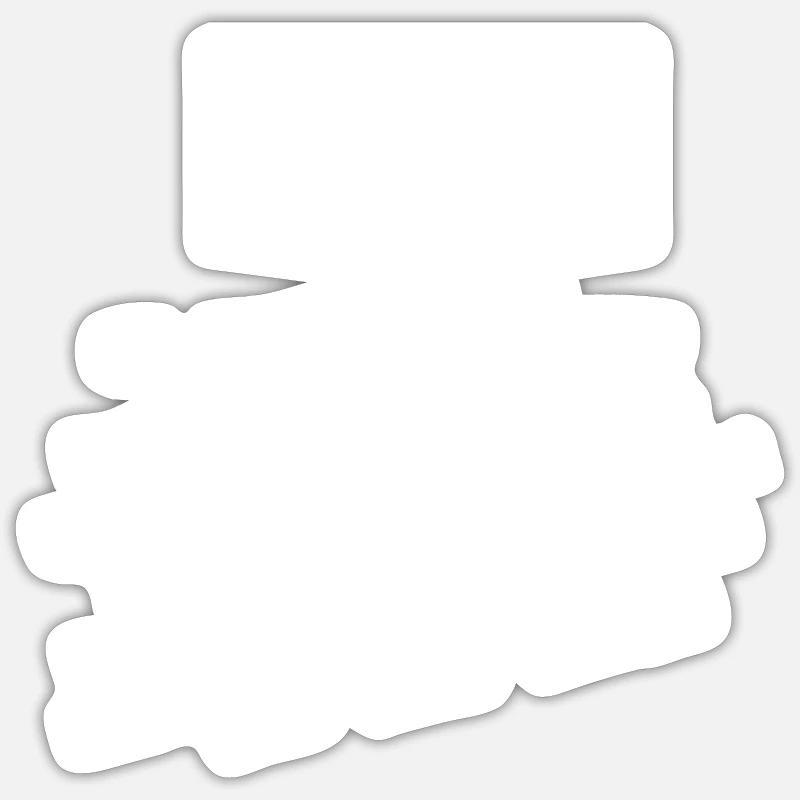 Tontechniker Wortschatz - Sticker Größe S (10 x 10 cm) - Mattweiß