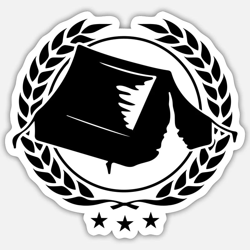 Sticker Größe S (10 x 10 cm) - 