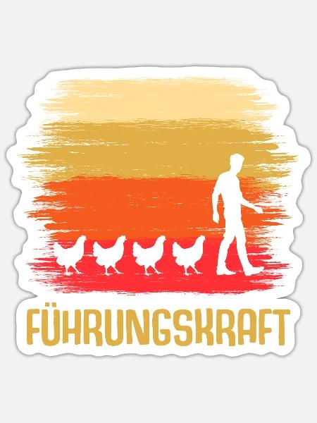 - Sticker Größe S (10 x 10 cm) - Mattweiß