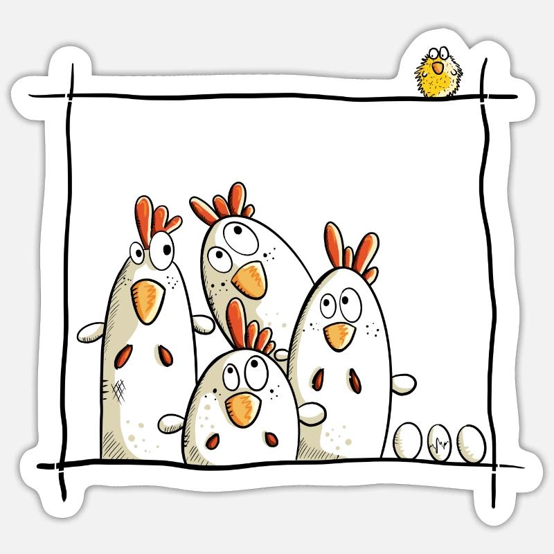 Sticker size S (10 x 10 cm) - 