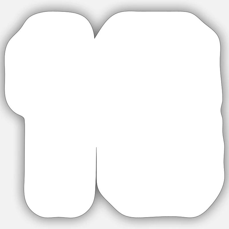 Sticker taille S (10 x 10 cm) -