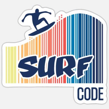 Surf Code Autocollant