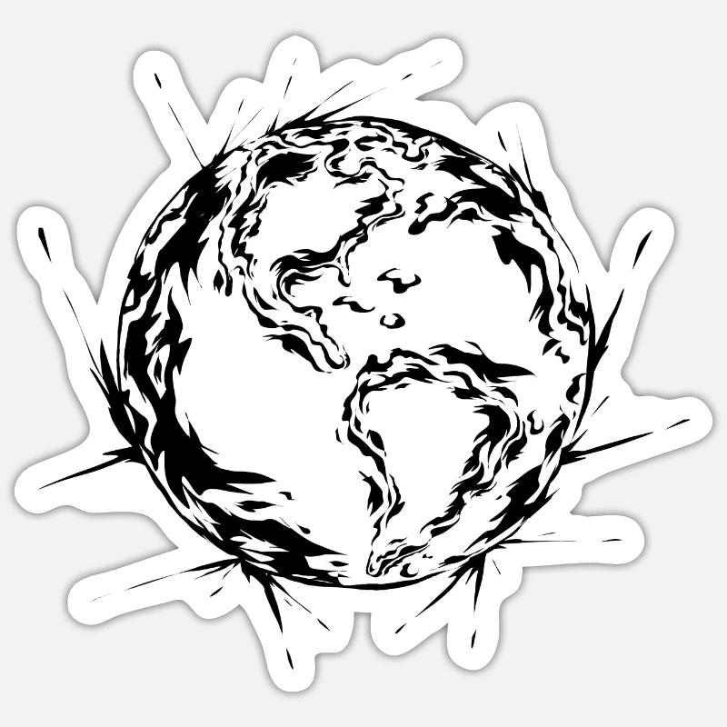 Sticker taille S (10 x 10 cm) - 