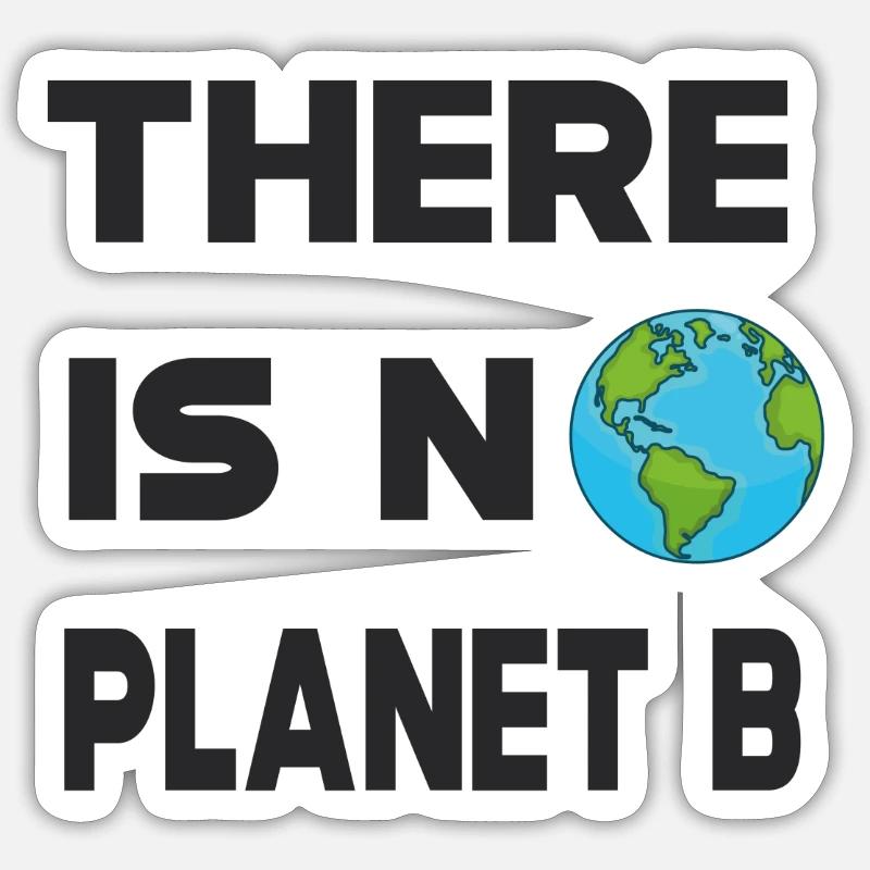 Il n’y a pas de planète B Sticker taille S (10 x 10 cm)