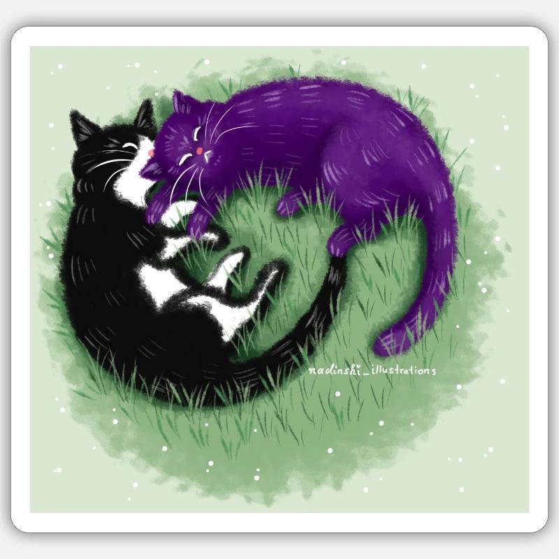 Sticker taille S (10 x 10 cm) - 