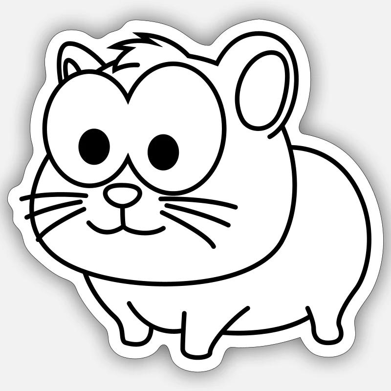Sticker taille S (10 x 10 cm) - 