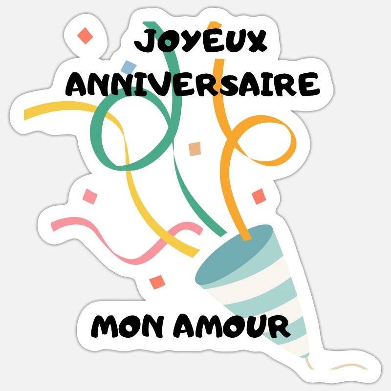 Sticker taille S (10 x 10 cm) - 