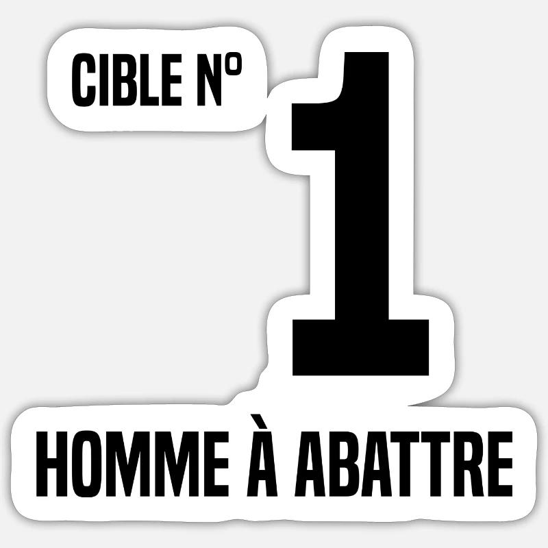 Sticker taille S (10 x 10 cm) - 