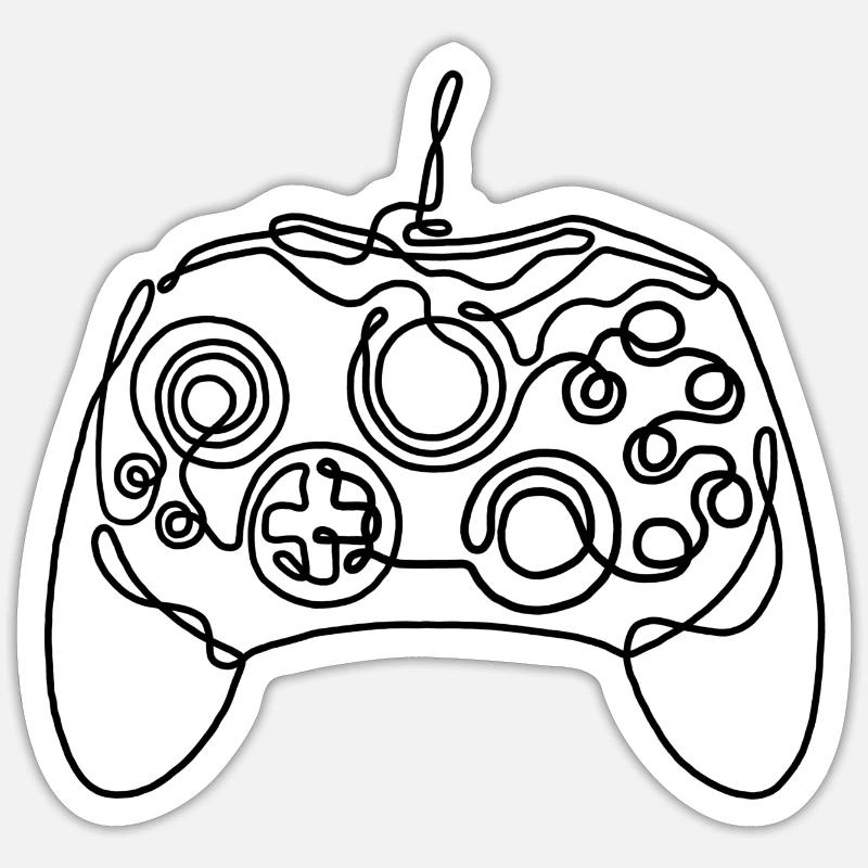 Sticker taille S (10 x 10 cm) - 