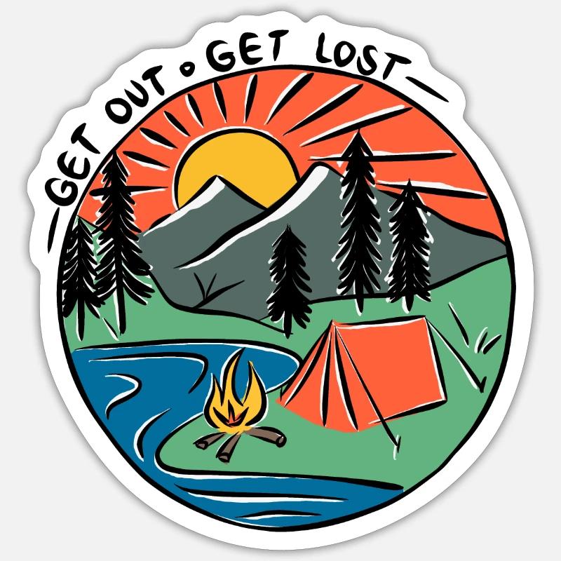 Sticker Größe S (10 x 10 cm) - 