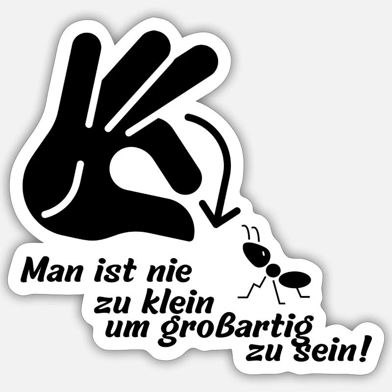 Sticker Größe S (10 x 10 cm) - 