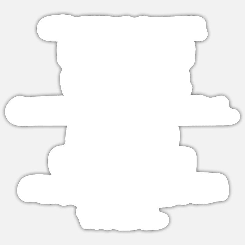 Chauffeur routier,le plus difficile de mon travail Sticker taille S (10 x 10 cm)