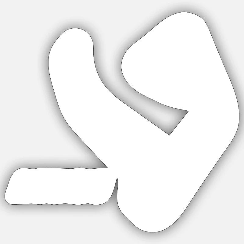 Sticker taille S (10 x 10 cm) - 