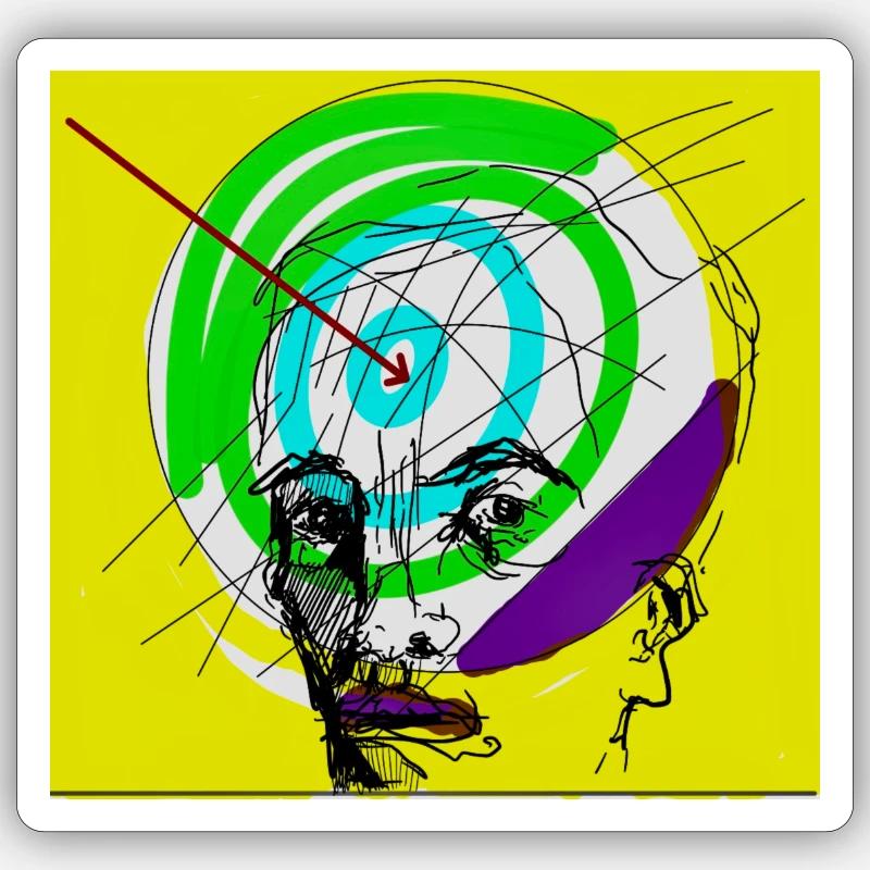 Sticker size S (10 x 10 cm) - 