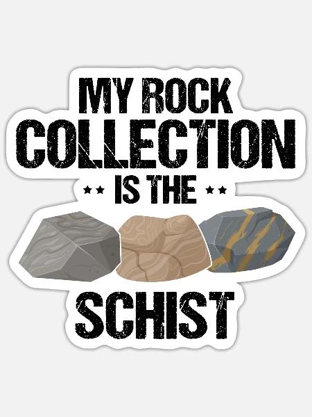 Edelstein Sammler und Edelsteinforschung - Sticker Größe S (10 x 10 cm) - Mattweiß