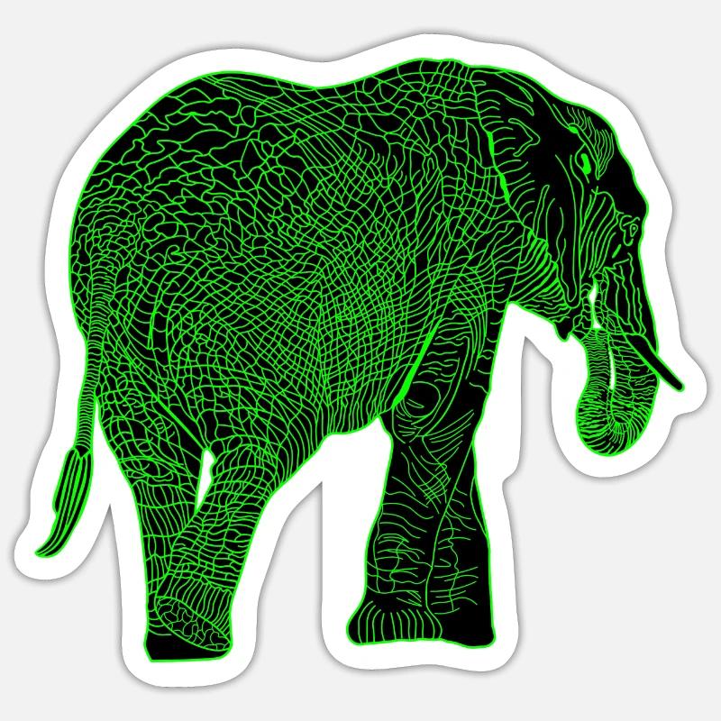 Sticker taille S (10 x 10 cm) - 
