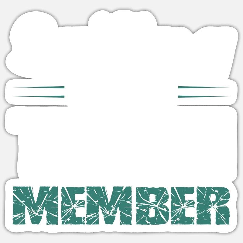 Équipe de voile Sticker taille S (10 x 10 cm)