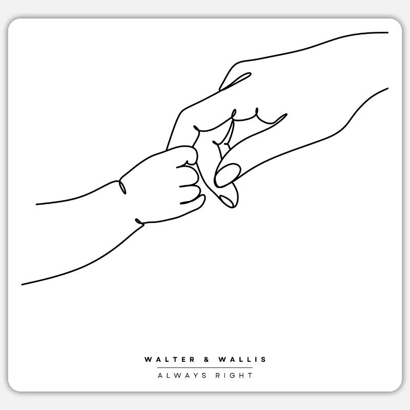 Walter & Wallis - Mummy 10 Sticker size S (10 x 10 cm)