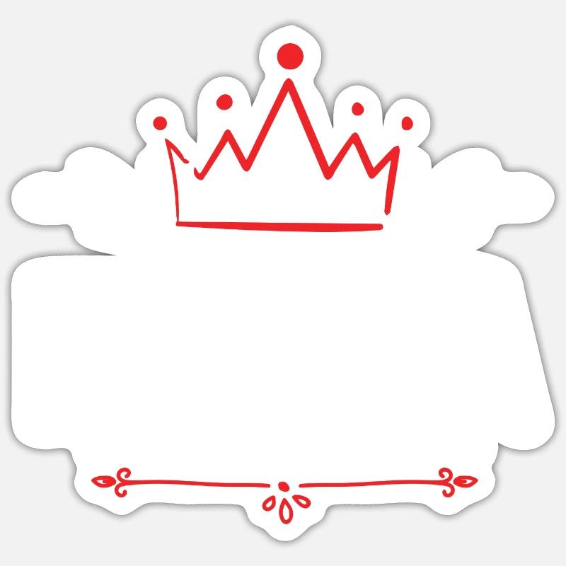 Daniel - Sticker taille S (10 x 10 cm) - blanc mat