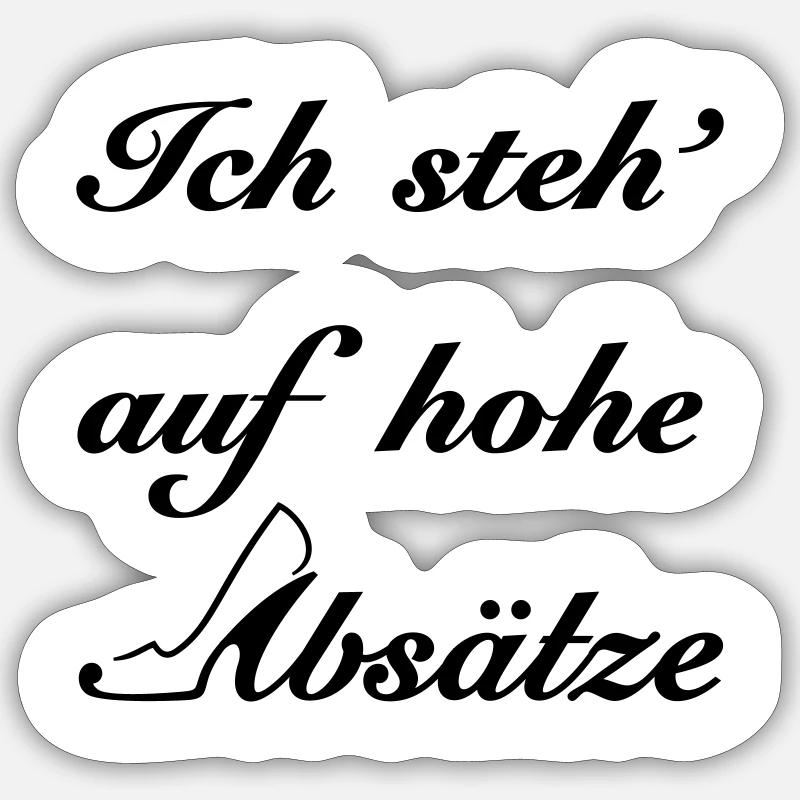 Sticker Größe S (10 x 10 cm) - 