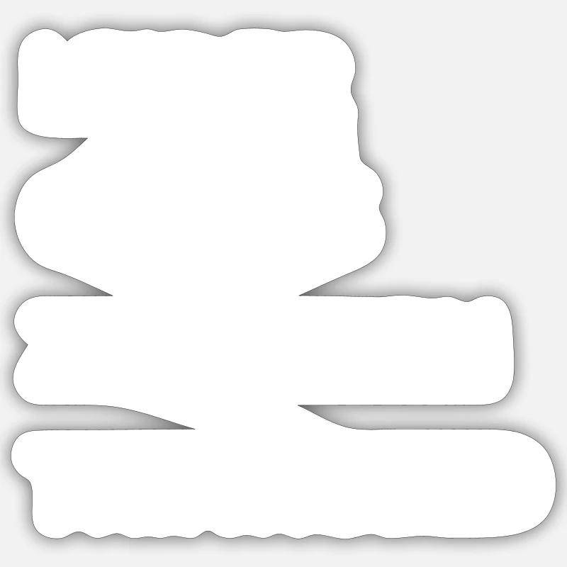Sticker Größe S (10 x 10 cm) -