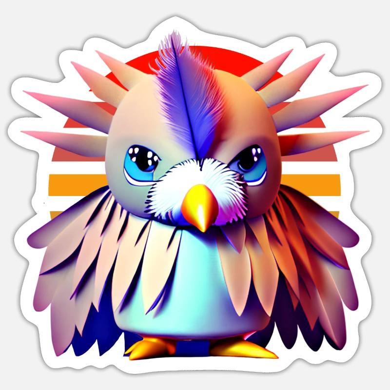 Sticker taille S (10 x 10 cm) - 