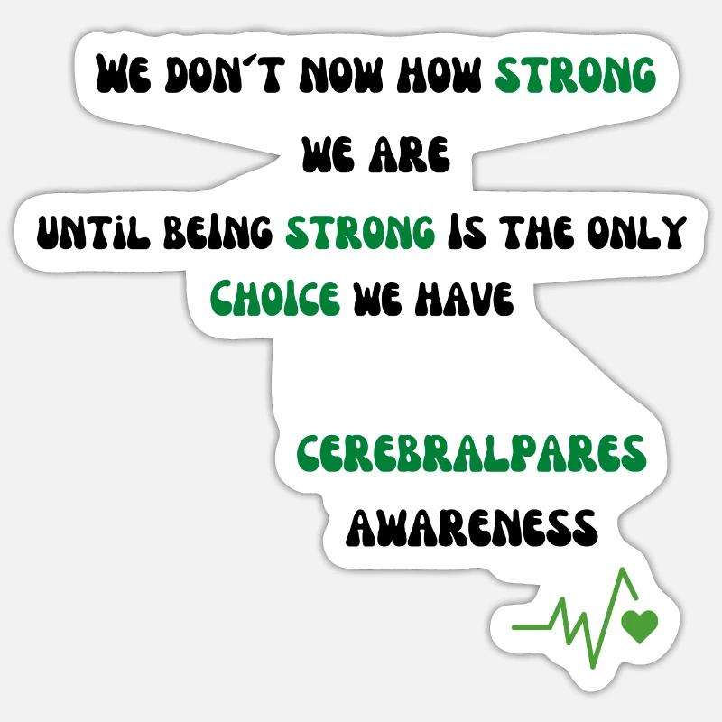 Strong Sticker size S (10 x 10 cm)