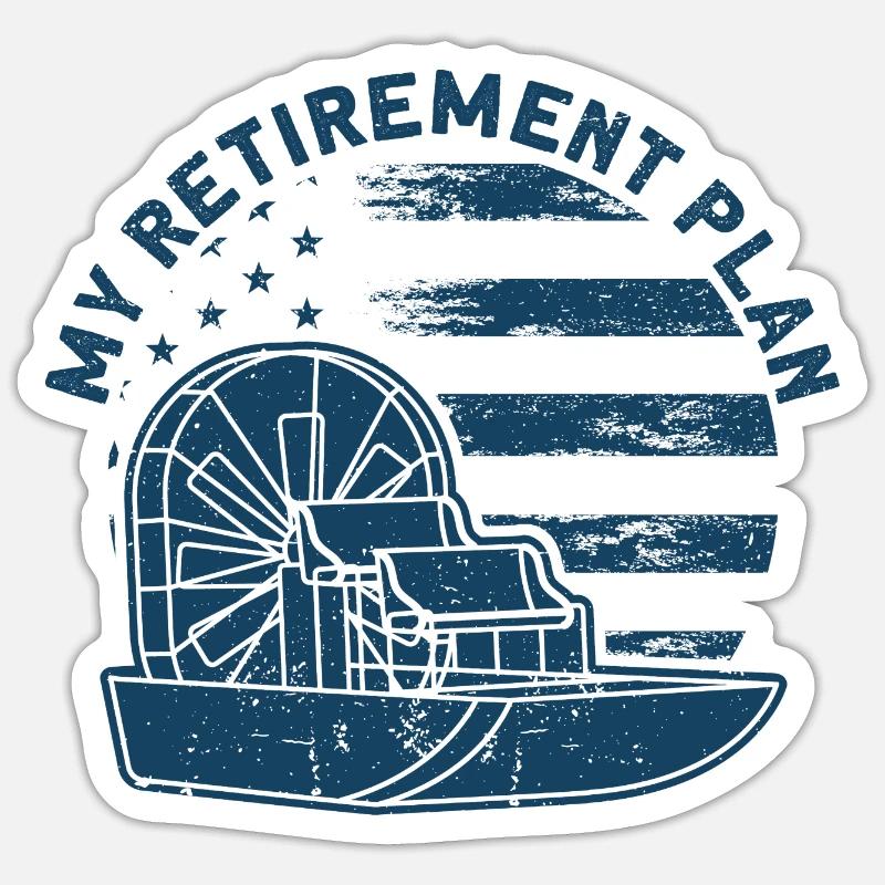 Sumpfboot Rennen Sumpfboot Sumpfboot Rennen Gesche Sticker Größe S (10 x 10 cm)