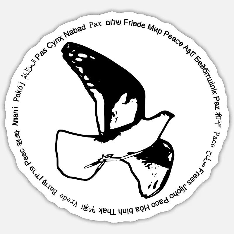 Sticker Größe S (10 x 10 cm) - 