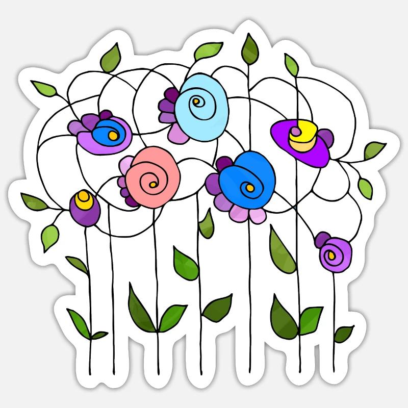 Sticker Größe S (10 x 10 cm) - 
