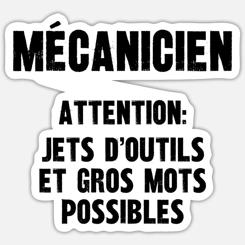 Sticker taille S (10 x 10 cm) - 