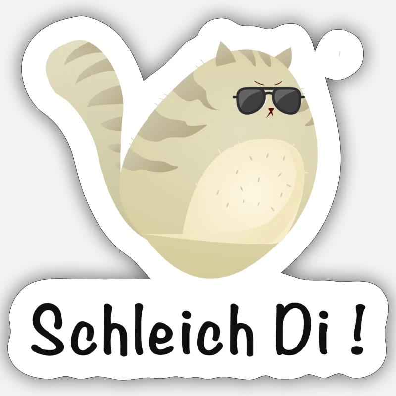 Sticker Größe S (10 x 10 cm) - 