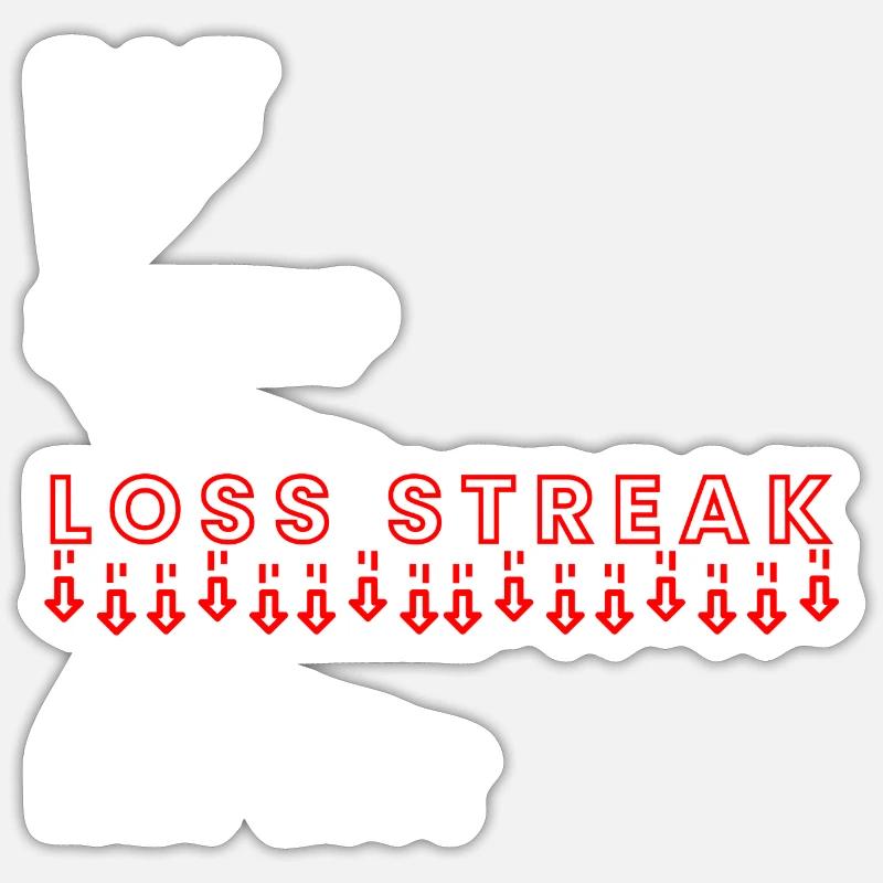 Manger la série de perte de sommeil répéter Sticker taille S (10 x 10 cm)