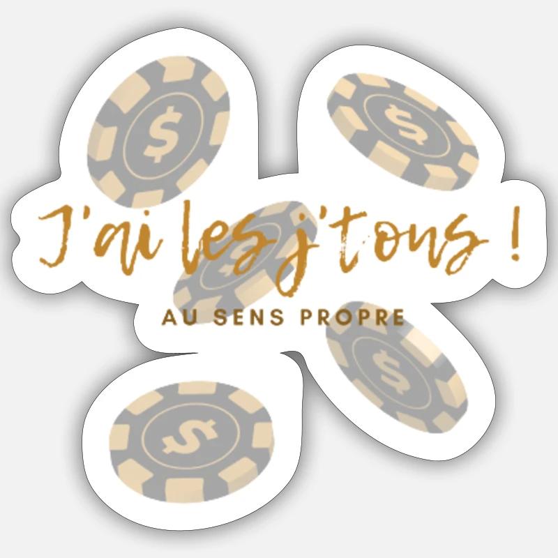 Sticker taille S (10 x 10 cm) - 