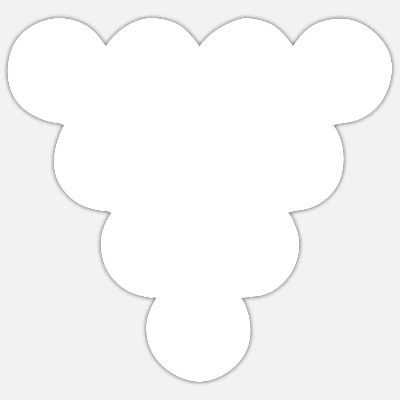 Sticker Größe S (10 x 10 cm) - 