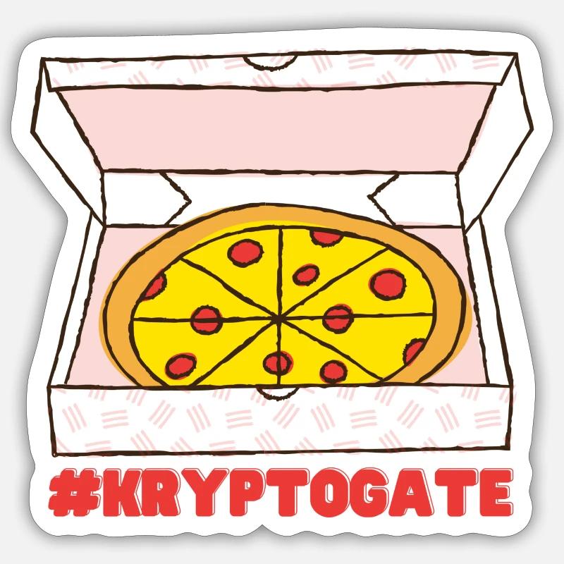 Kryptogate Sticker Größe S (10 x 10 cm)