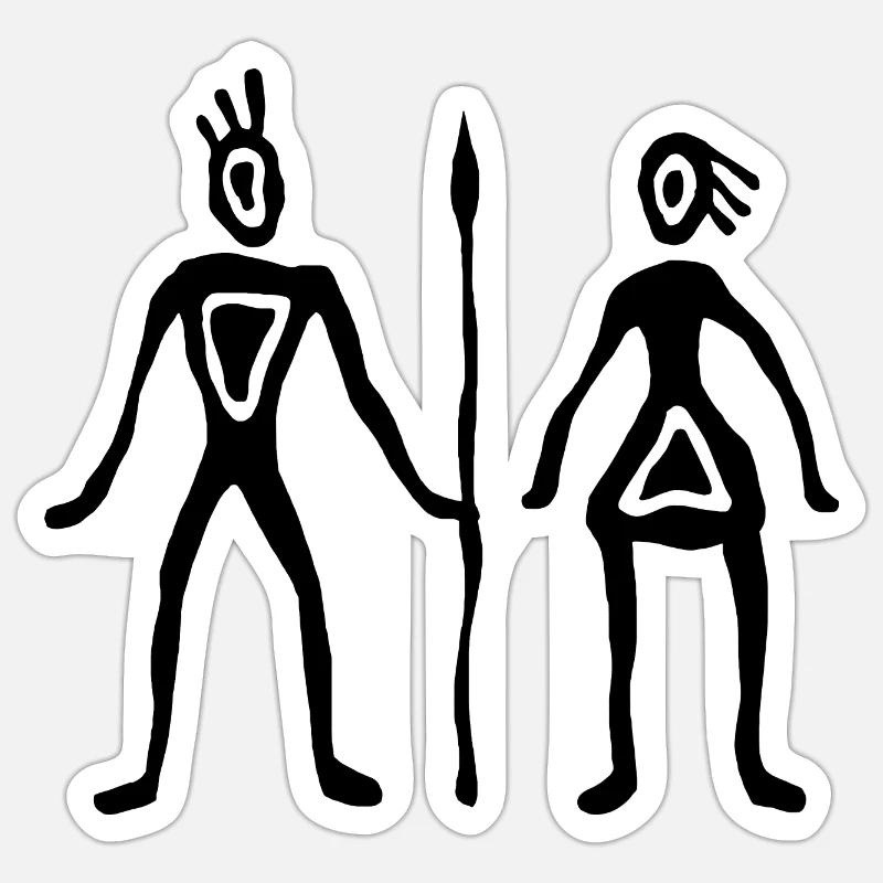 Sticker taille S (10 x 10 cm) - 