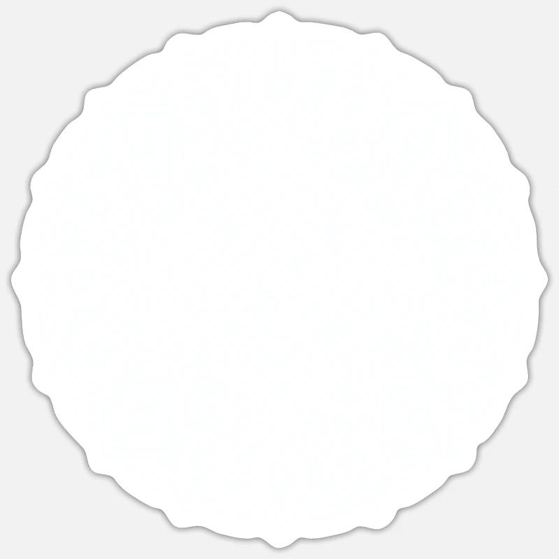 Rectangular Celebration - Mandala made with Love Sticker Größe S (10 x 10 cm)