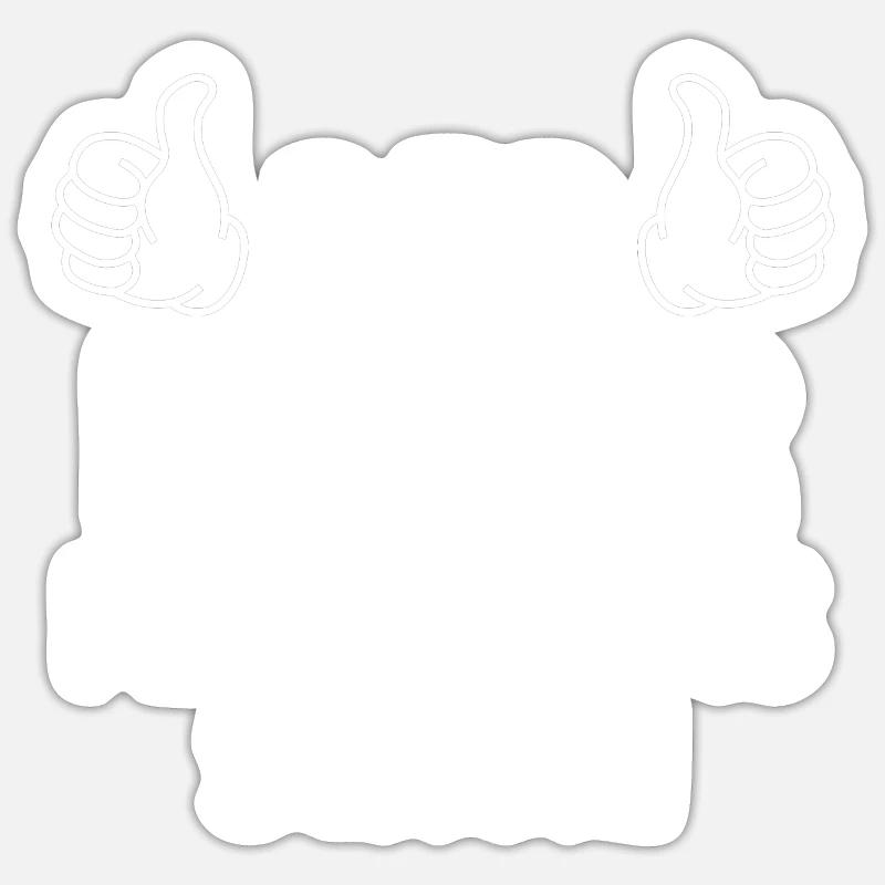 Sticker Größe S (10 x 10 cm) - 